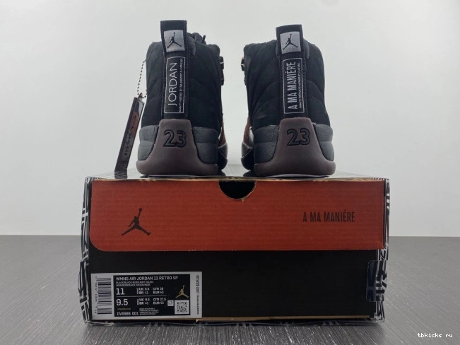 Cheap TB Maniere Ma Black Jordan Retro 12 DV6989-001 A 0730